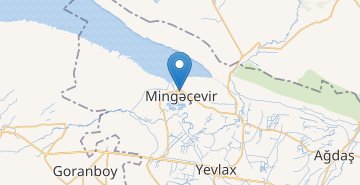 Карта Мингечаур