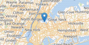 Map New York airport LaGuardia