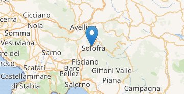 Mapa Solofra