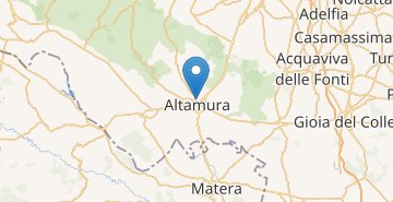 Mapa Altamura