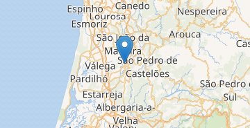 地图 Oliveira de Azemeis