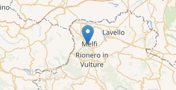 Mapa Melfi