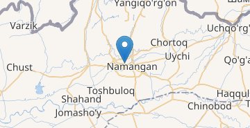 Карта Наманган