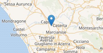 Map Santa Maria Capua Vetere