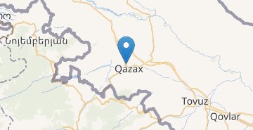 Карта Газах
