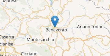 Map Benevento