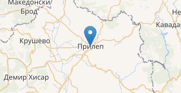 Карта Прилеп