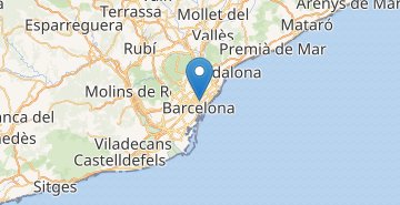 Map Barcelona