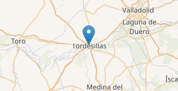 Map Tordesillas