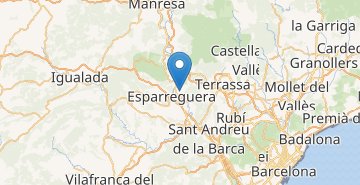 Map Olesa de Montserrat