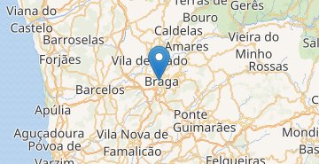 地图 Braga