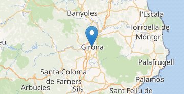 Mapa Gerona