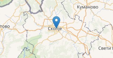 地图 Skopje