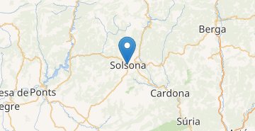 Карта Solsona