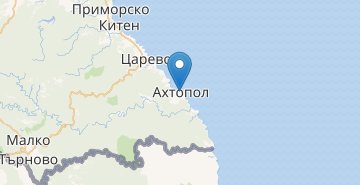Map Ahtopol