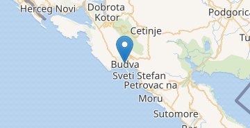 Map Budva