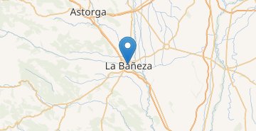 Карта La Bañeza