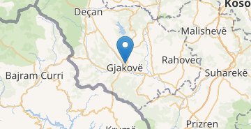 Карта Джяковица