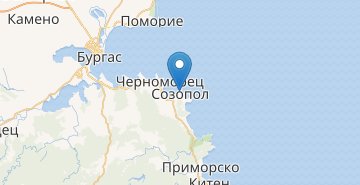 地图 Sozopol