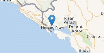 Мапа Херцег-Новий