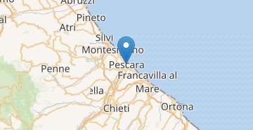 Карта Пескара
