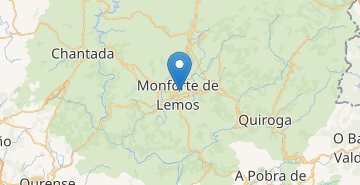 Map Monforte de Lemos