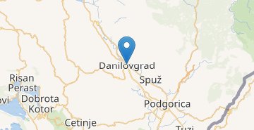 Мапа Даніловград