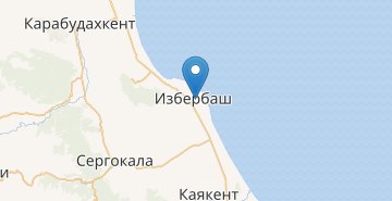地图 Izberbash