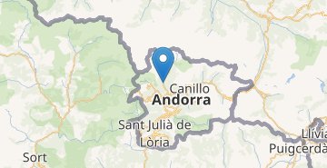 地图 La Cortinada