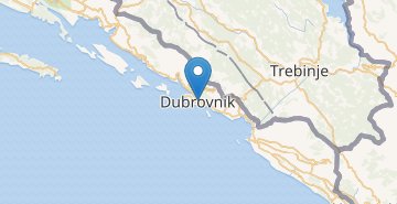 Map Dubrovnik