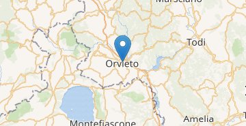地图 Orvieto