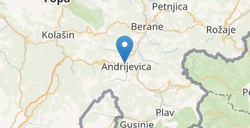 Mapa Andrievica