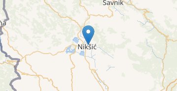Map Nikšić