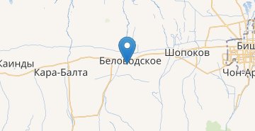 Карта Беловодское