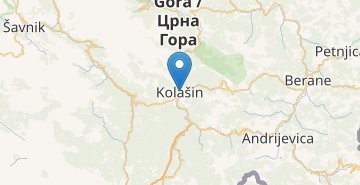 Map Kolašin