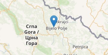 地图 Bijelo Polje