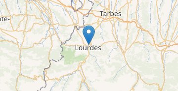 Map Lourdes