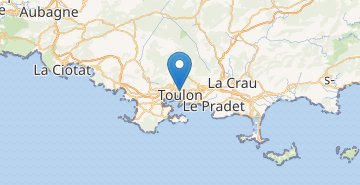 地图 Toulon