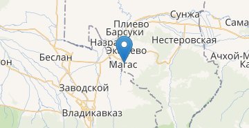 Карта Магас