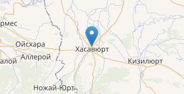 地图 Khasavyurt