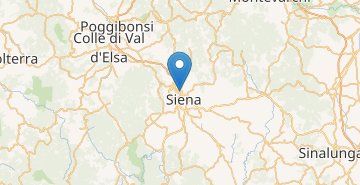 Map Siena
