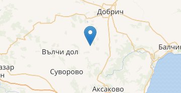 Mapa Botevo