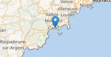 Map Cannes