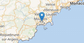 地图 Le Cannet