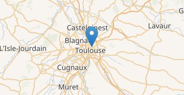 Карта Тулуза