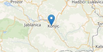 地图 Konjic