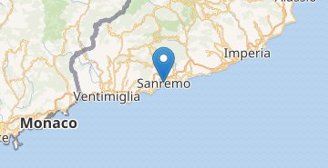 Map Sanremo