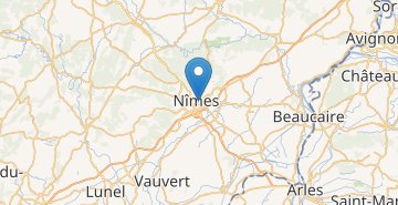 Map Nimes