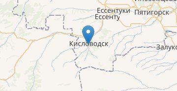 Карта Кисловодск