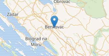 地图 Benkovac